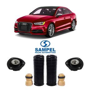 Par kit coxim batente dianteiro audi s3 sedan 2014 2015 2016