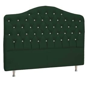 Cabeceira Queen Florence P04 160 Cm Suede Verde