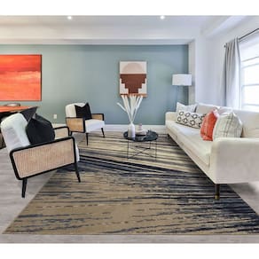Tapete 200x290cm de Luxe Tapetes São Carlos Linhas