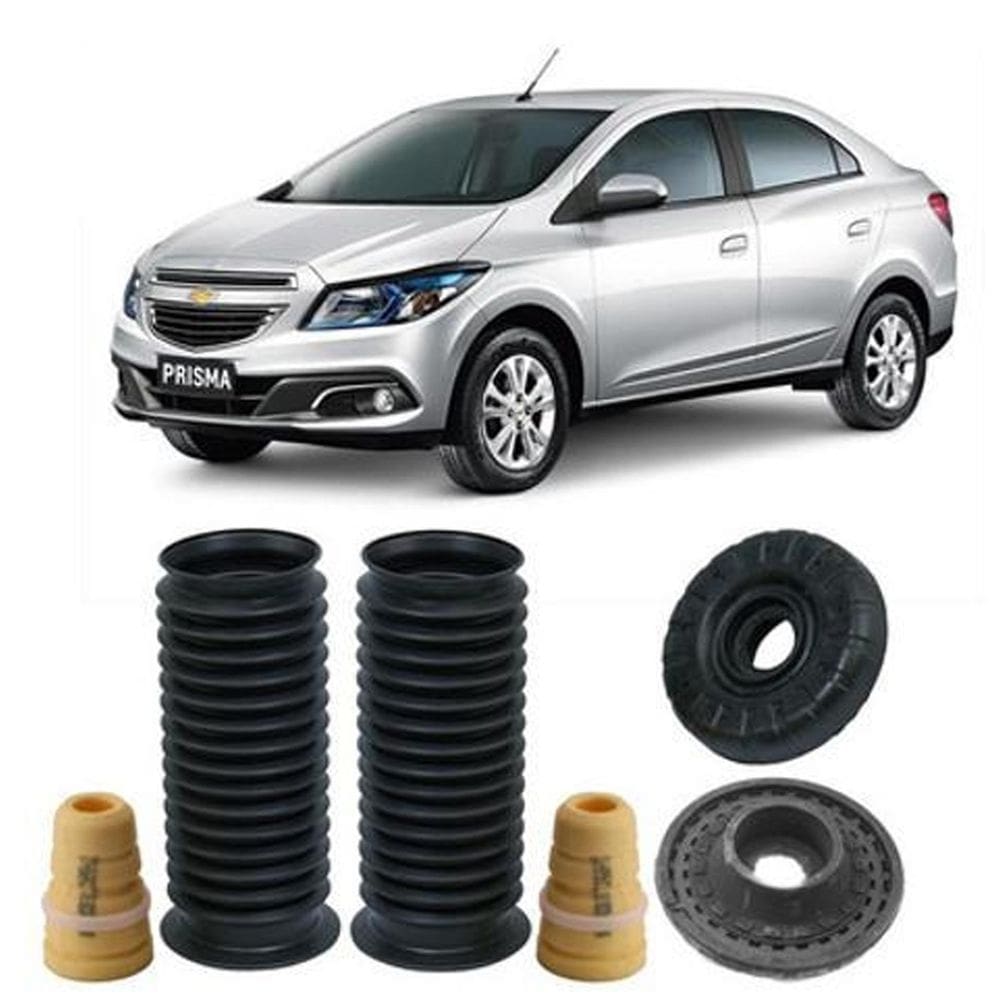 Kit coxim batente coifa diant gm novo prisma 2014 2015 2016