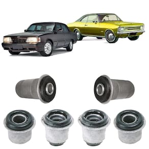 Jogo 6 bucha leque dianteiro chevrolet opala 1987-89