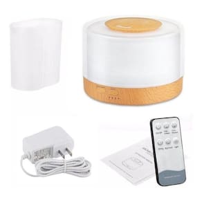 Difusor umidificador de aroma elétrico 500ml com controle