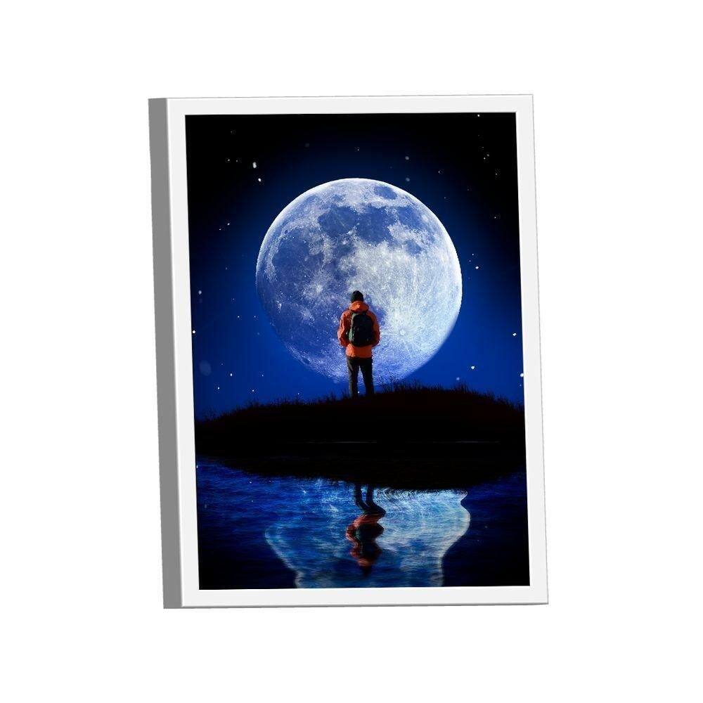 Quadro Mochileiro Do Luar -- Br Artes