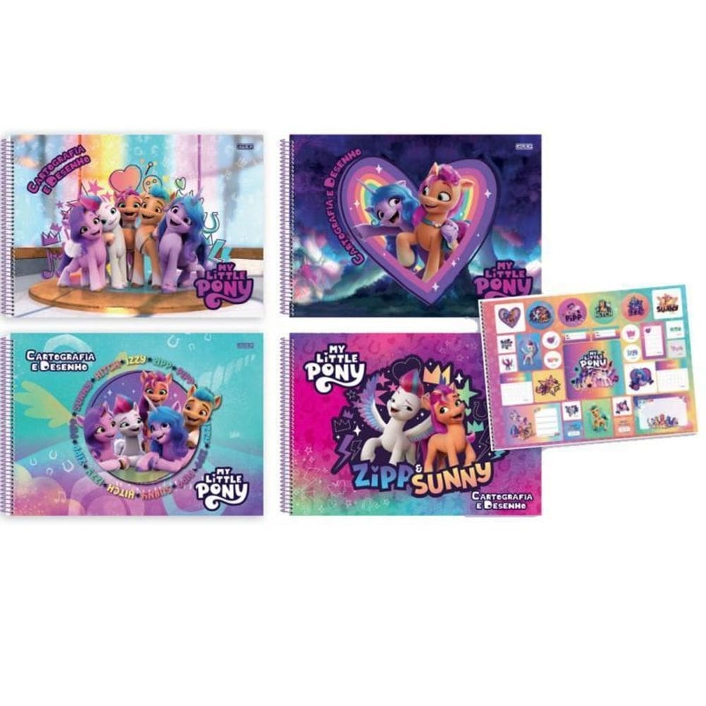 Cad cartografia espiral 60f my l pony sao domingos 10518