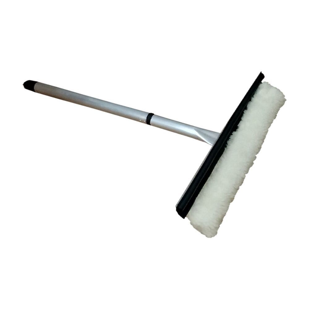 Rodo limpa vidros 35 cm com cabo para janelas e para-brisas