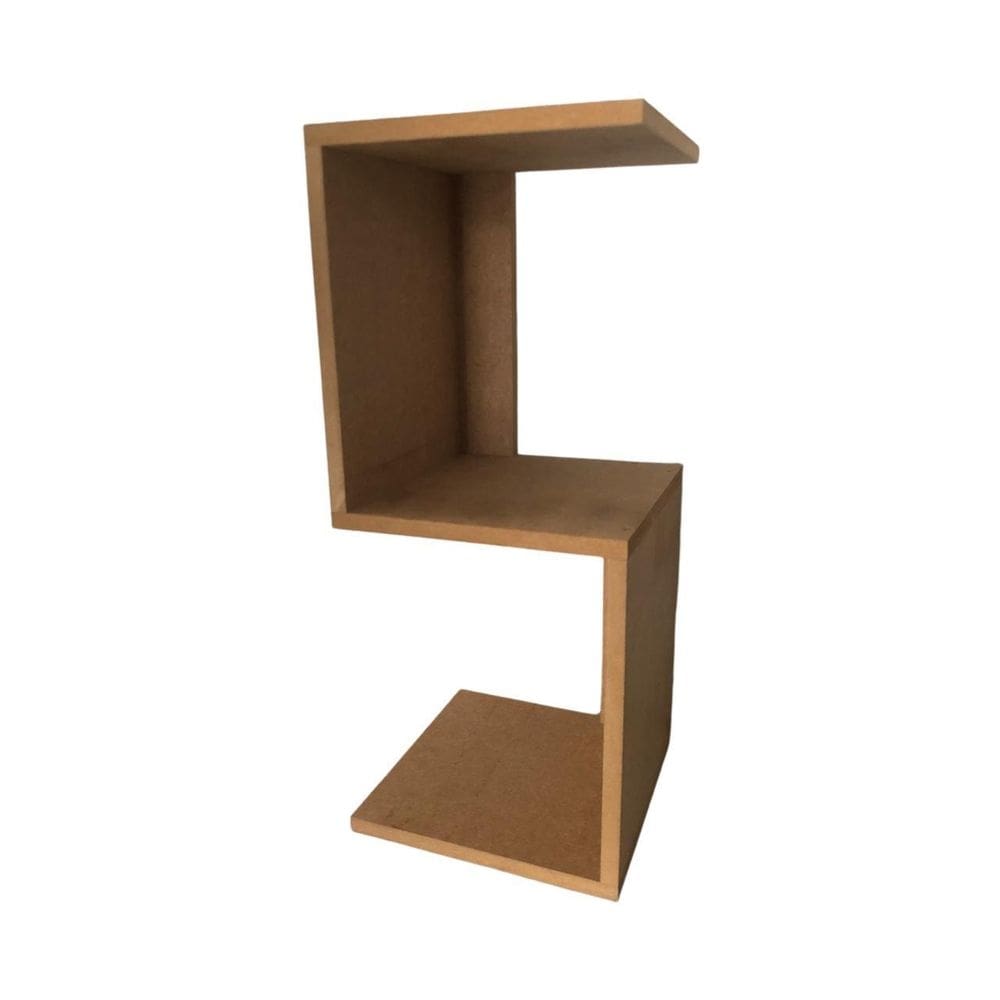 Mesa de cabeceira em mdf cru 60x25x25