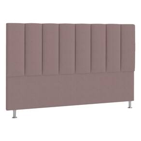 Cabeceira Solteiro Hannover P04 100 Cm Suede Rosê
