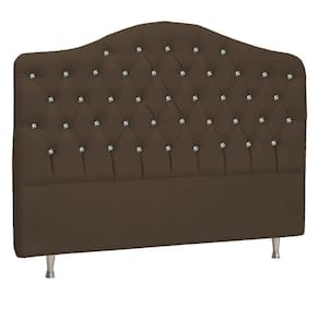 Cabeceira Solteiro Florence P04 90 Cm Suede Marrom Tca 942