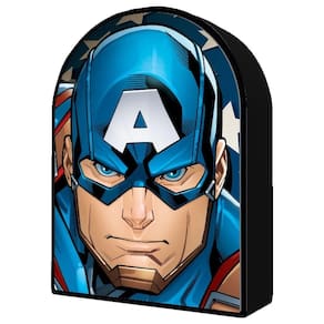 Qc 3D  Capitao America Case De Metal 300Pcs Multikids