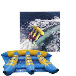 Barco Banana Bote Voador Inflavel 6 Pessoas Gigante