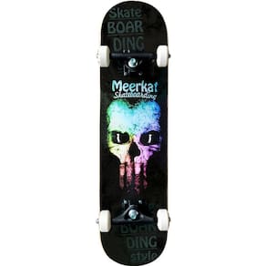 Skate iniciante street meerkat skull truck de pp