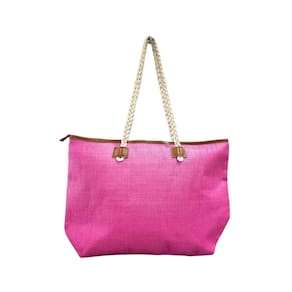 Bolsa Feminina Praia Trança Grande Kca-Kca603-23 - Rosa
