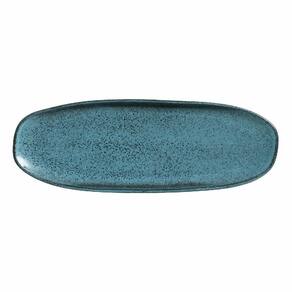 Conjunto travessas oval rasa grande orgânico night sky