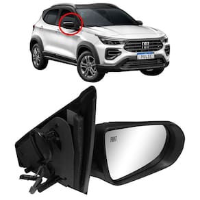 Retrovisor direito fiat pulse 22 23 24 com seta metagal
