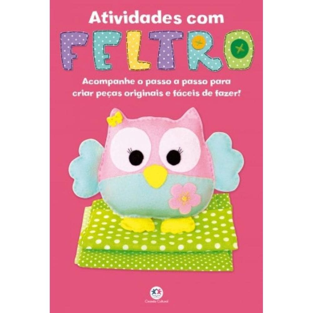 Livro atividades com feltro