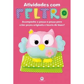 Livro atividades com feltro