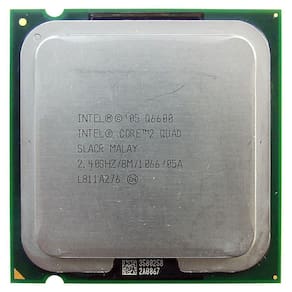 Processador intel core 2 quad q6600 2.40 ghz 1066mhz 775