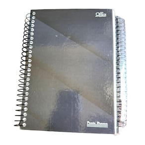 Kit 5un caderno escolar 1/4 capa dura  com 200 folhas