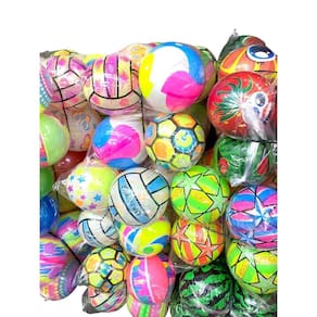 Bola vinil futebol colorida 23cm - lembrancinhas aniversário