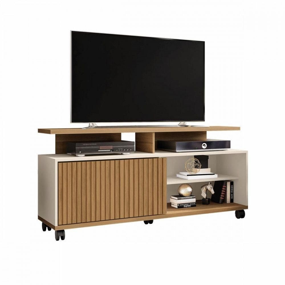 Rack Para Tv Até 52 Polegadas Topázio Off White