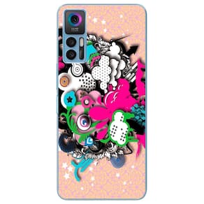 Capa Adesivo Skin104 Verso Para TCL 30 5G (T776H)