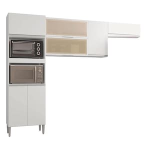 Cozinha Aline 3 Peças Branco - Poquema