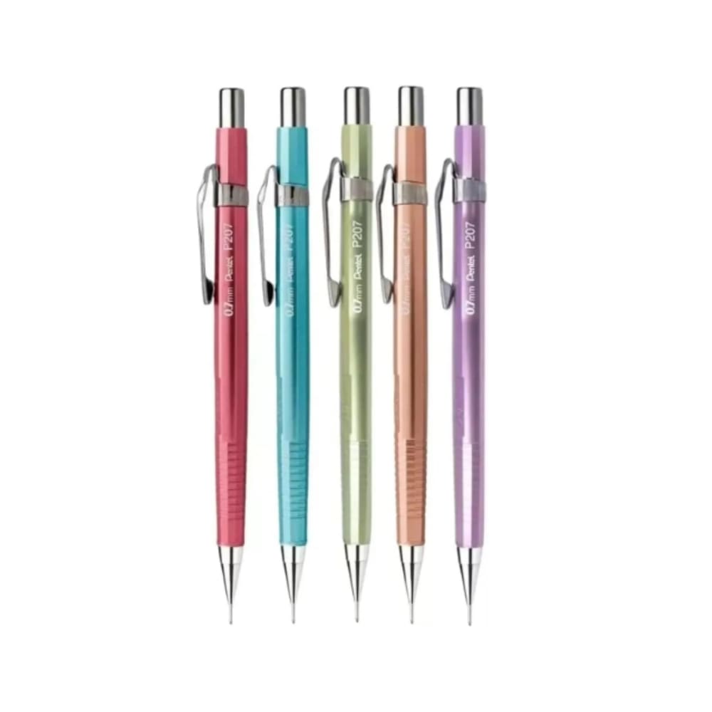 Lapiseira P207 Sharp Metallic 0.7mm Pentel