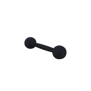 Halter super premium bola pintado 1kg peso musculação