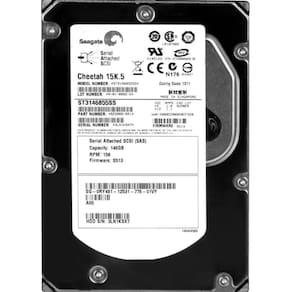 Hd sas dell 146gb 15k 3.5 0ry491 ry491 st3146855ss