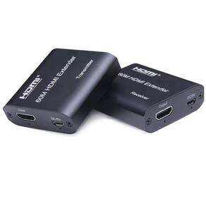 Extensor hdmi cat5e/cat6 60 metros - full hd 3d
