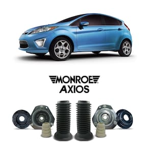 Par kit coxim axios suspensão dianteira ford fiesta 2011 12