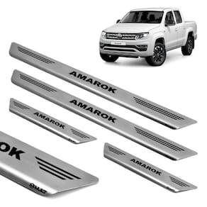 Soleira aço inox porta  mult amarok dupla 2018 2019