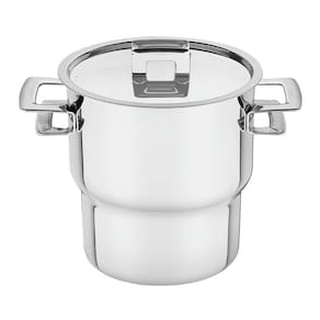 Cuscuzeira tramontina brava aço inox 14 cm 2,1l