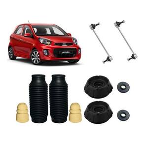 Par kit da suspensão bieleta dianteira picanto 2013 14 15 16