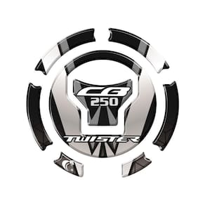 Adesivo Bocal Cb Twister 250 Modelos Acima 2018 Cor Preto