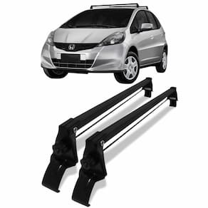 Rack de teto vhip honda fit 2003 ate 2014 bagageiro