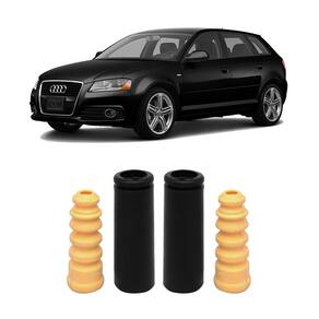 Kit 2 parcial batente reparo traseiro audi a3 2007 2008 2009