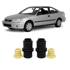 Kit 2 batente coifa amortecedor dianteiro honda civic 1998