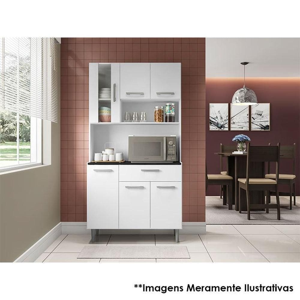 Kit para Cozinha Ambiente Carol Branco – Poliman