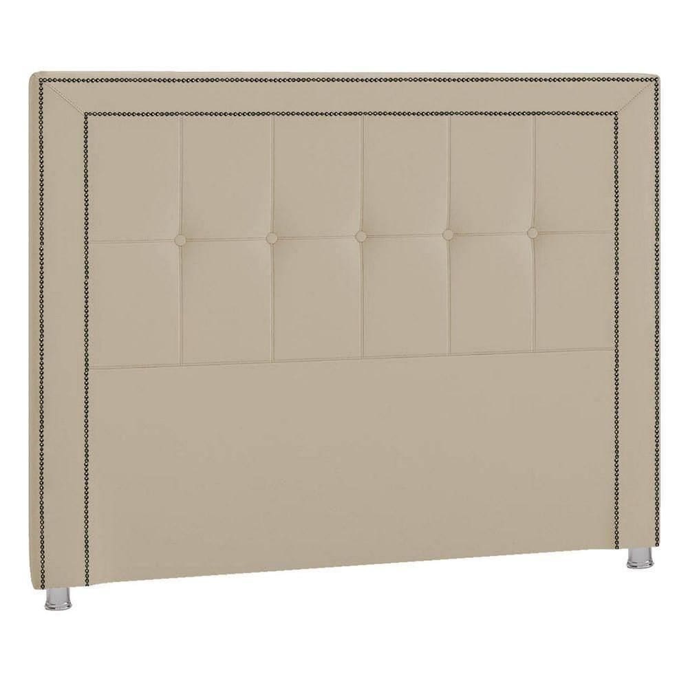 Cabeceira Solteiro Catania P04 90 Cm Suede Bege