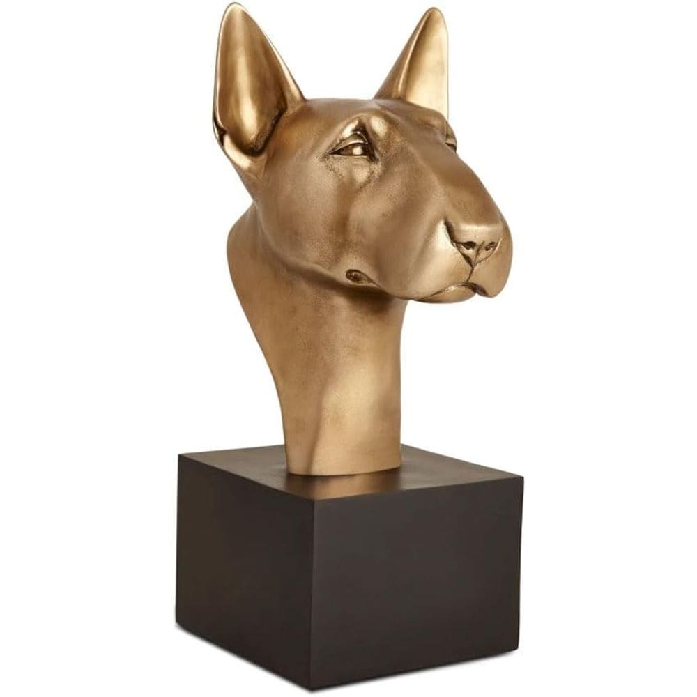 Escultura Cachorro Em Polirresina