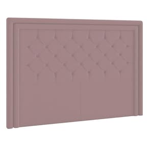Cabeceira Casal Estocolmo P04 140 Cm Suede Rosê Tca 949