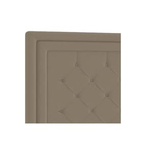 Cabeceira King Estocolmo P04 195 Cm Suede Marrom Claro