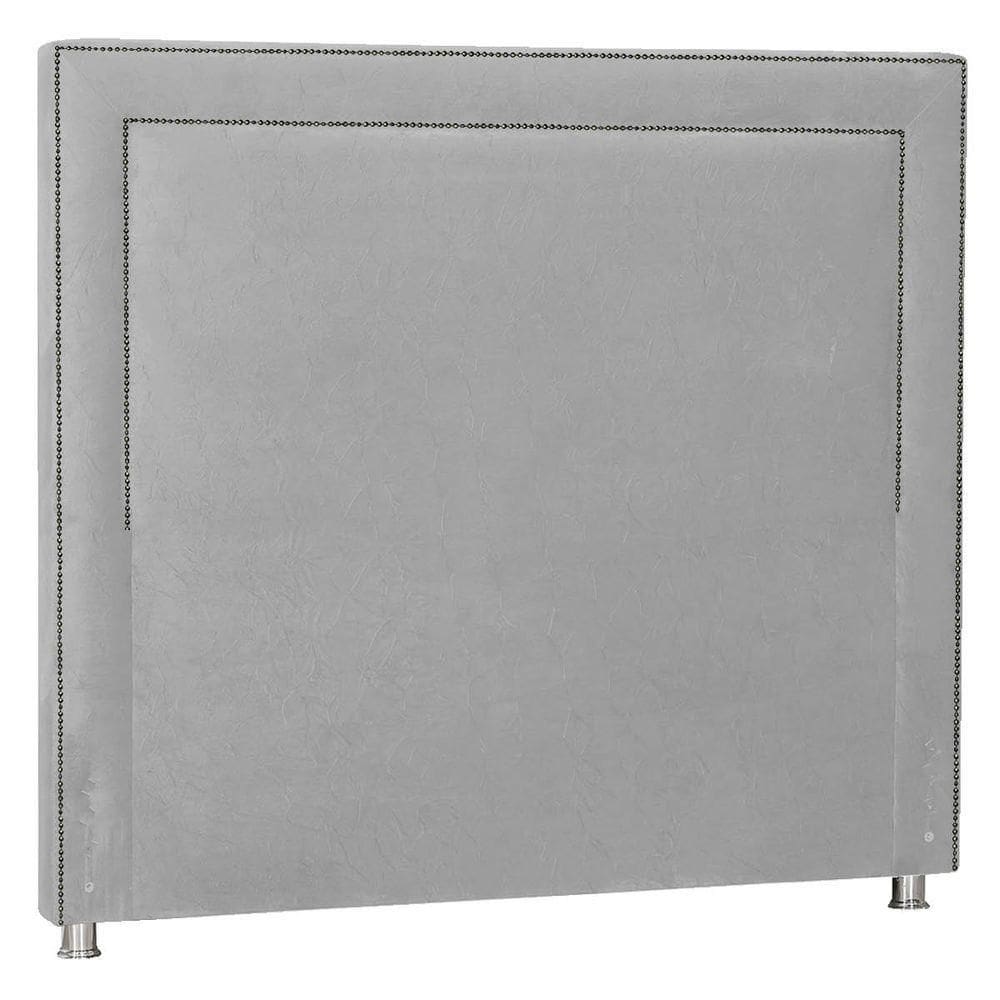 Cabeceira King Moscou P04 195 Cm Suede Cinza