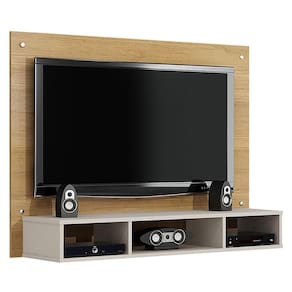 Painel para TV Atena Cinamomo Off White – Valdemóveis