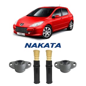 Kit coxim nakata suspensão traseira peugeot 307 2006 a 2012