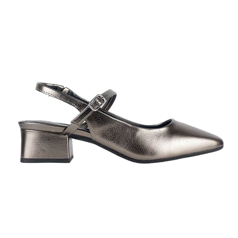 Scarpin Via Uno Slingback Bico Quadrado