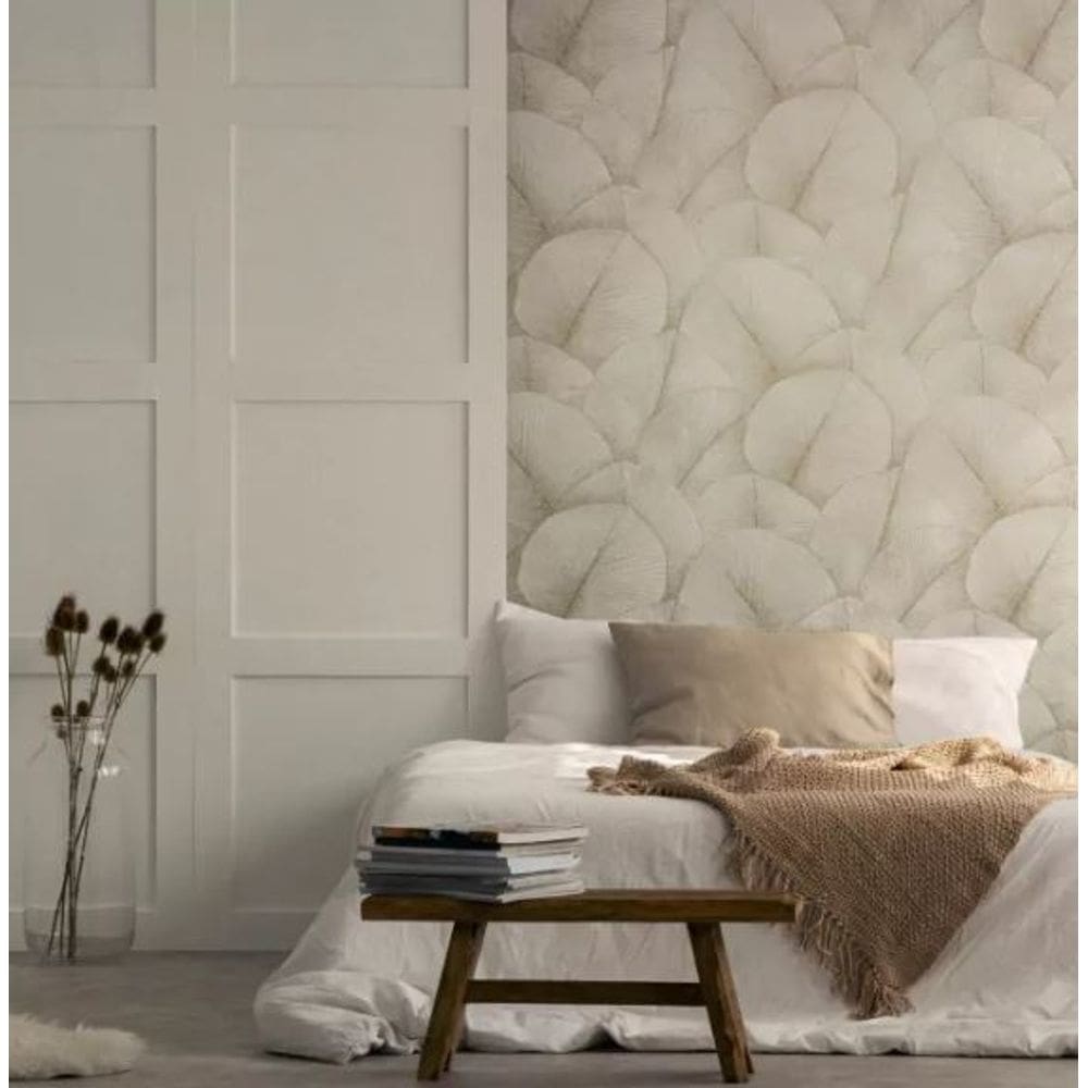 Papel de Parede Sheilas Folhagem Bege 34510