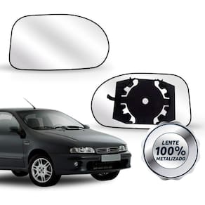 Lente retrovisor marea brava 99 00 01 02 03 04 05 com base