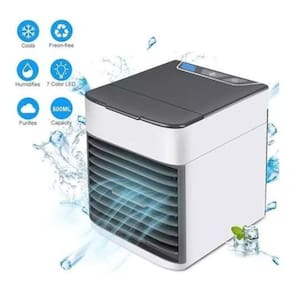Mini ar condicionado recarregável: potência portátil
